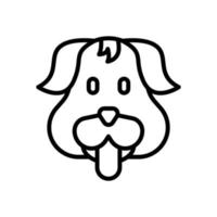 hund ikon för din hemsida design, logotyp, app, ui. vektor