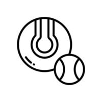 Tennis Ball Symbol zum Ihre Webseite Design, Logo, Anwendung, ui. vektor