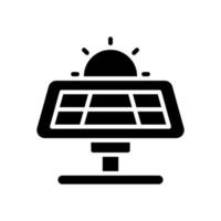 sol- panel ikon för din hemsida design, logotyp, app, ui. vektor