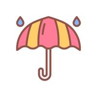 paraply ikon för din hemsida design, logotyp, app, ui. vektor