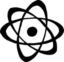 Molekül Symbol. Struktur von das Atom. vektor