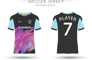 bäst vektor fotboll jersey mall sport t skjorta design