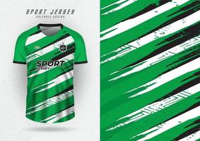 Hintergrund zum Sport Jersey, Fußball Shirt, Laufen Shirt, Rennen Shirt, Grün Ton Muster und schwarz und Weiß Streifen. vektor