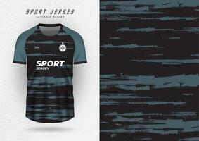 Hintergründe zum Sport, Jersey, Fußball Trikots, Laufen Trikots, Rennen Trikots, Muster. schwarz Grunge mit grau Streifen vektor