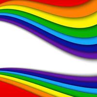 abstrakt Regenbogen Hintergrund, Vektor Illustration