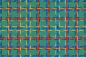 bakgrund textur tartan. tyg textil- kolla upp. mönster pläd vektor sömlös.