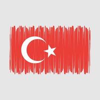 Türkei Flagge Vektor