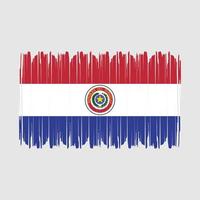 paraguay flagge vektor