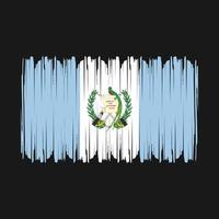 Guatemala flaggvektor vektor