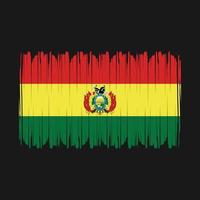 bolivia flagga vektor