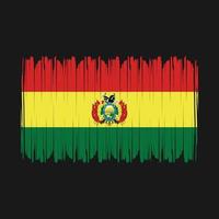 Bolivien Flaggenvektor vektor