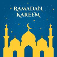 Ramadan Kareem Hintergrund vektor