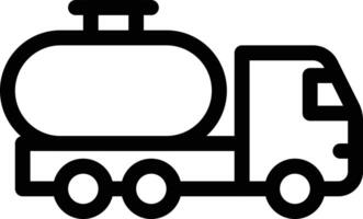 Tankvektorillustration auf einem Hintergrund. hochwertige Symbole. Vektorsymbole für Konzept und Grafikdesign. vektor