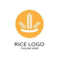 Paddy Pflanze Logo, Reis Korn Logo, Reis, natürlich organisch Landwirtschaft, z Geschäft, Firma, Landwirtschaft, Produkt, Bauernhof Geschäft, landwirtschaftliche Ausrüstung, Reis Lager, mit modern minimalistisch vektor
