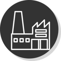Fabrik-Vektor-Icon-Design vektor