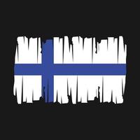 Finnland Flagge Vektor Illustration