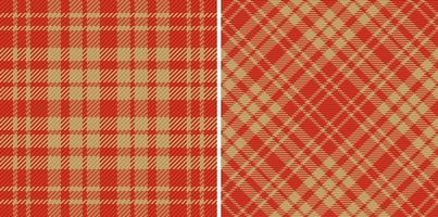 Vektor prüfen nahtlos. Muster Textur Stoff. Tartan Plaid Hintergrund Textil.