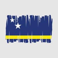 Curacao Flagge Vektor Illustration