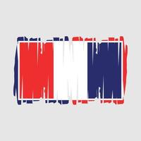 Frankreich Flagge Vektor-Illustration vektor