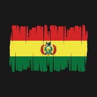 Bolivien Flagge Vektor Illustration