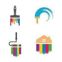 Pinsel Logo Bilder Illustration vektor