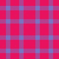 Textil- prüfen nahtlos. Hintergrund Tartan Muster. Textur Vektor Plaid Stoff.