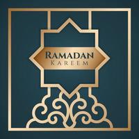 Ramadan kareem islamisch Gruß Karte Design. - - Vektor. vektor