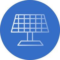 Solarpanel-Vektor-Icon-Design vektor