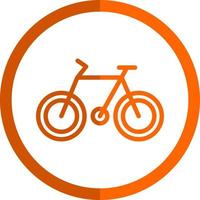 Fahrrad-Vektor-Icon-Design vektor