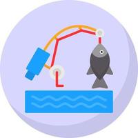 fiske vektor ikon design