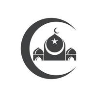 islamisches logo, moschee vektor