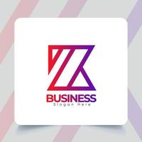 kreativ modern Brief k Logo Vorlage Design, einfach Prämie Gradient Farbe, Geschäft Brief minimal Logo Vorlage mit Prämie Vektor. vektor