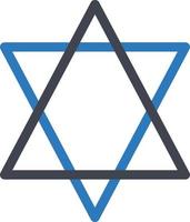 jüdische vektorillustration auf einem hintergrund. hochwertige symbole. vektorikonen für konzept und grafikdesign. vektor