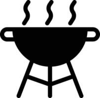 grillvektorillustration auf einem hintergrund. hochwertige symbole. vektorikonen für konzept und grafikdesign. vektor