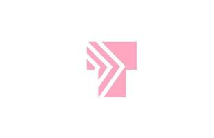 rosa brev s alfabet logotyp ikon med linje design. kreativ geometrisk mall för företag och företag vektor