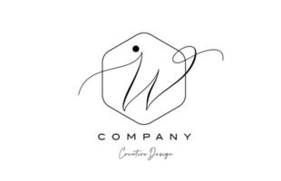 elegant alfabet brev w logotyp ikon design med polygon punkt och svart och vit Färg. kreativ mall för företag och företag vektor