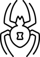 Witwe Symbol Stil vektor