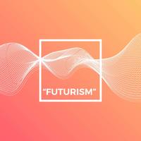 Futurismus Vektor Hintergrund