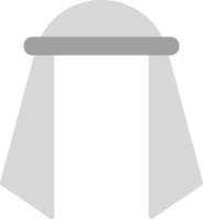 Muslim Schal Vektor Symbol