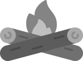 Lagerfeuer-Vektor-Symbol vektor