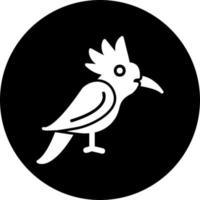 Wiedehopf-Vogel-Symbol vektor