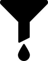 Symbol für Trichtervektor vektor