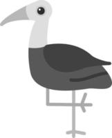 Kran Vogel Vektor Symbol