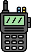 Walkie-Talkie-Vektorsymbol vektor