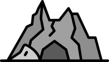 Symbol für Höhlenvektor vektor