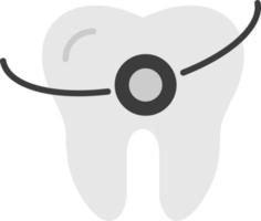 oral vård vektor ikon