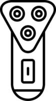 elektrisch Rasierapparat Vektor Symbol