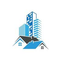 Immobilienlogo vektor