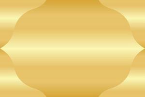 Gold Welle einfach Hintergrund Design vektor