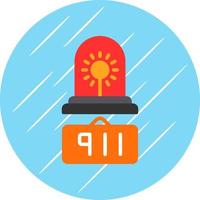 911 ring upp vektor ikon design